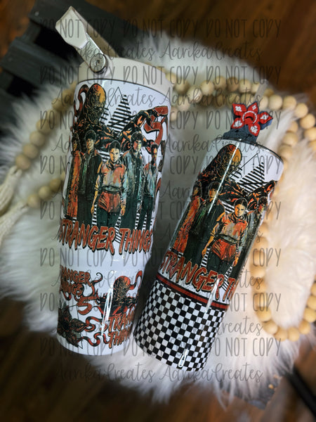 Strange 5 Sublimation Tumbler