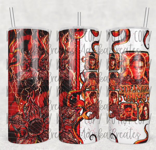 Red Demo ST Sublimation Tumbler