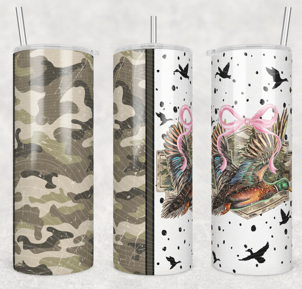 Mallard Bow Sublimation Tumbler