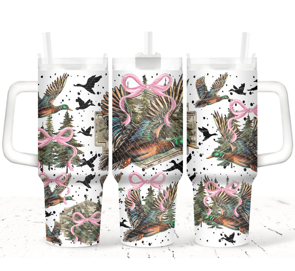 Mallard Bow Sublimation Tumbler