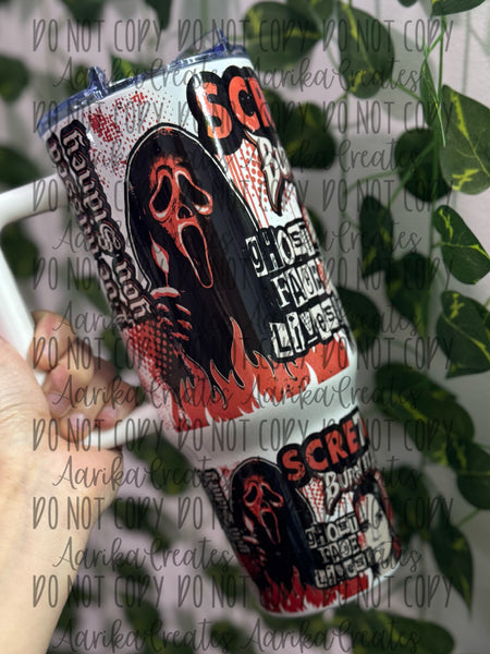 Burn it All 40oz Sublimation Tumbler