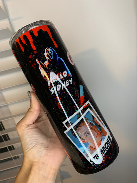 Scream 1996 inspired Epoxy Tumbler