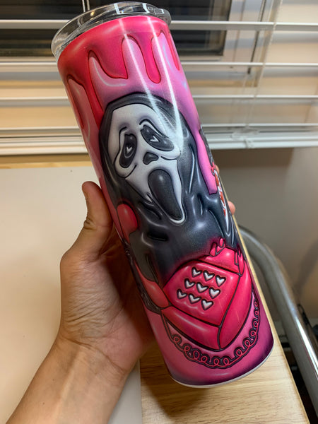 Ghost Face 20oz Sublimation Tumbler