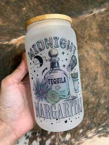 Midnight Margs Glass Can Tumbler